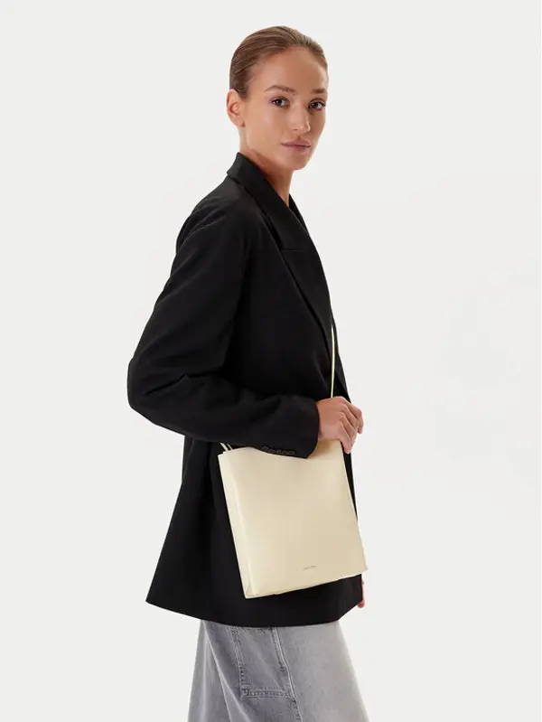 Calvin Klein Calvin Klein Torbica Line Ns Crossbody Lth Bag LV04F3005G Bijela