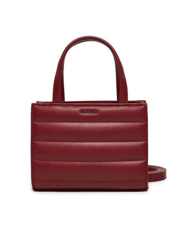 Calvin Klein Calvin Klein Torbica Line Quilt Mini Tote K60K612116 Crvena