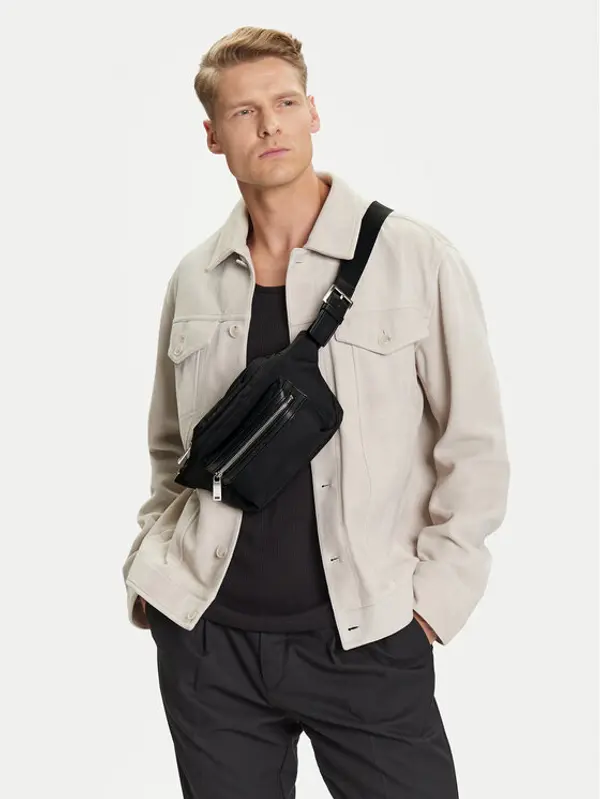 Calvin Klein Calvin Klein Torbica oko struka﻿ Contrast Belt Bag LV04D3073G Crna