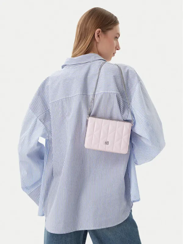 Calvin Klein Calvin Klein Torbica Quilted Mini Chain Bag LV04F3321G Ružičasta