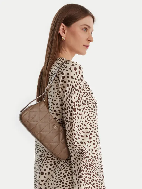Calvin Klein Calvin Klein Torbica Quilted Sm Shoulder Bag LV04F3327G Bež