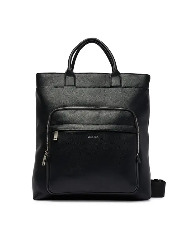 Calvin Klein Calvin Klein Torbica Raised Tote LV04D3494G Crna
