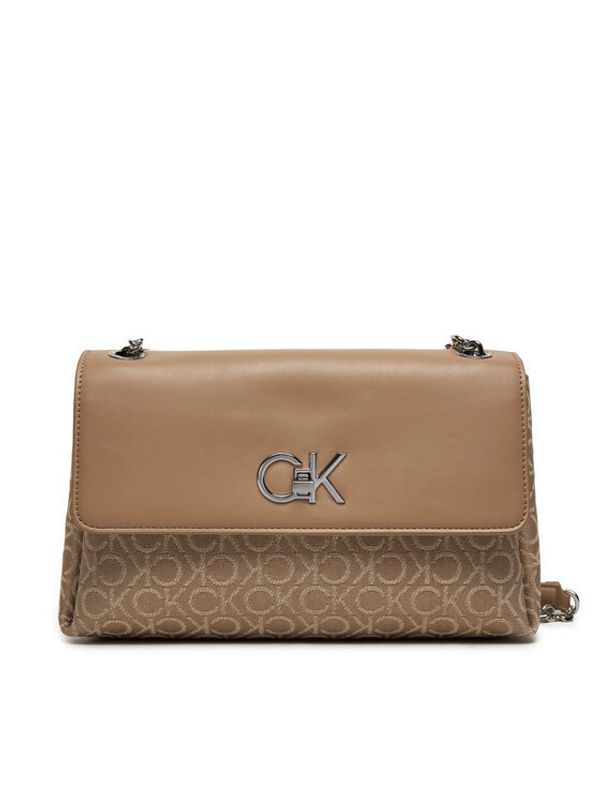 Calvin Klein Calvin Klein Torbica Re-Lock Conv Shoulder Bag_Jqc K60K612641 Bež