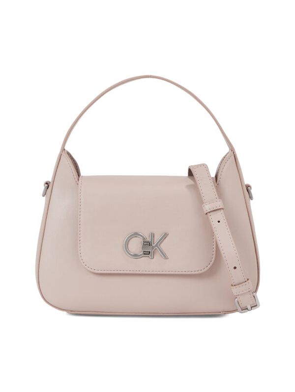 Calvin Klein Calvin Klein Torbica Re-Lock Crossbody W/Flap Sm K60K610770 Siva