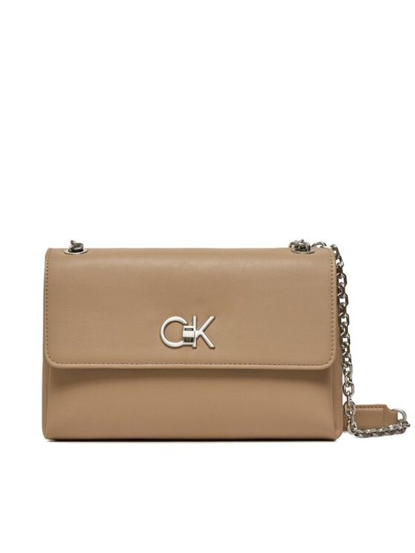 Calvin Klein Calvin Klein Torbica Re-Lock Ew Conv Crossbody K60K611084 Smeđa