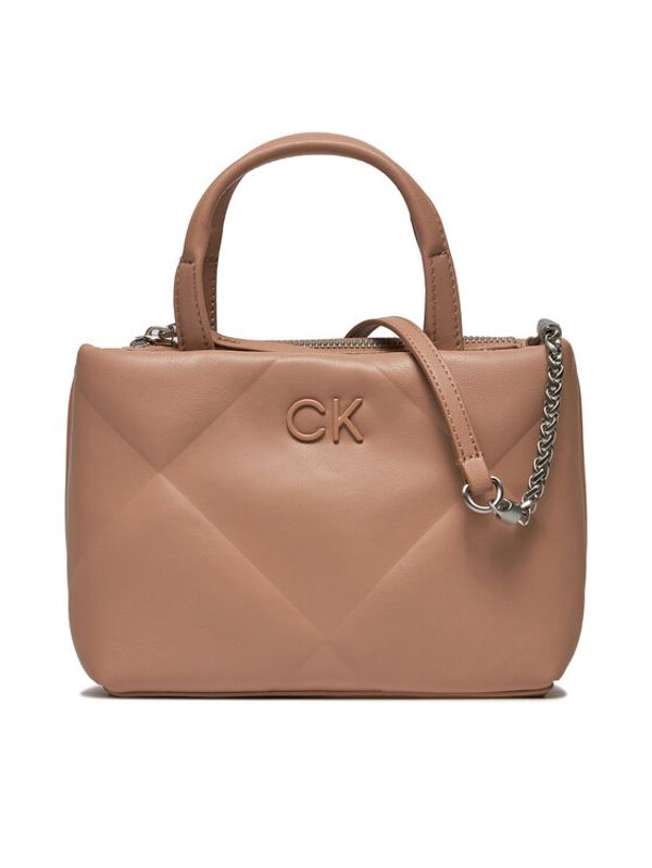Calvin Klein Calvin Klein Torbica Re-Lock Quilt Tote Mini K60K611340 Ružičasta