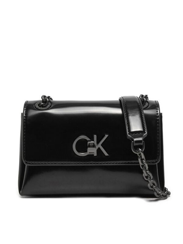 Calvin Klein Calvin Klein Torbica Re-Lock Sm Shoulder K60K612558 Crna