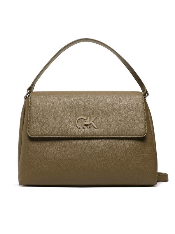 Calvin Klein Calvin Klein Torbica Re-Lock Tote W/Flap Pbl K60K610178 Kaki