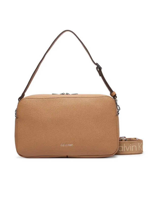 Calvin Klein Calvin Klein Torbica Webbing 2X Strap Lg Camera Bag LV04F3642G Bež