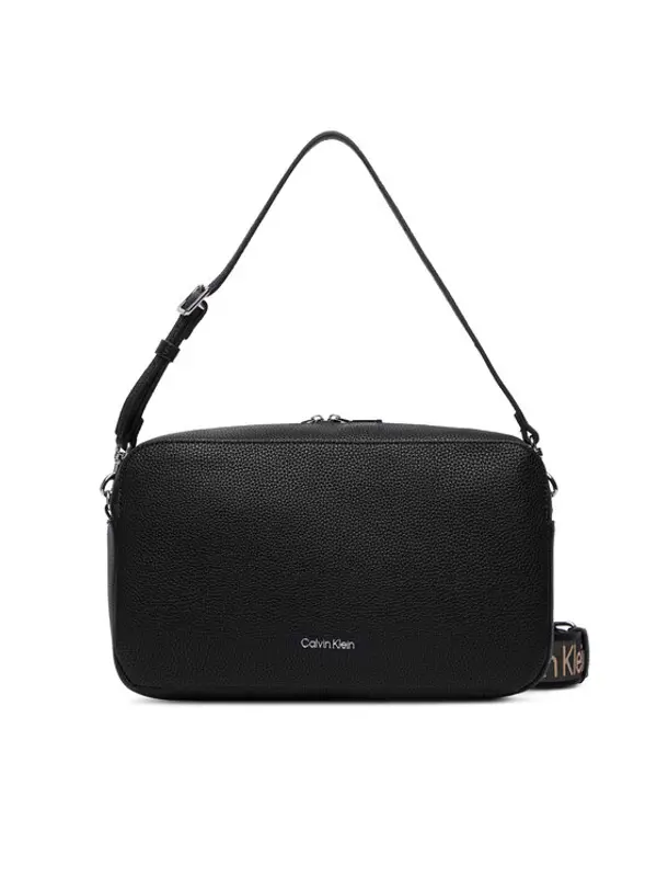 Calvin Klein Calvin Klein Torbica Webbing 2X Strap Lg Camera Bag LV04F3642G Crna