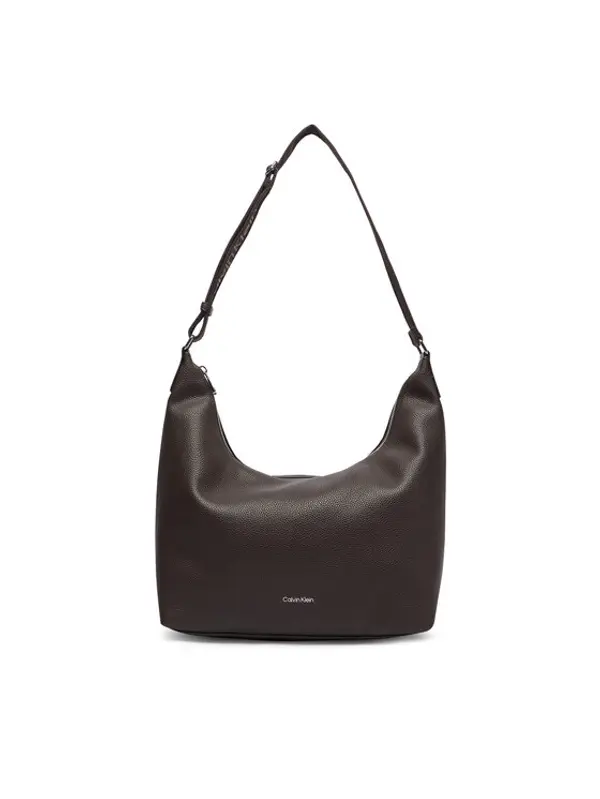 Calvin Klein Calvin Klein Torbica Webbing Strap Md Shoulder Bag LV04F3891G Tamno smeđa
