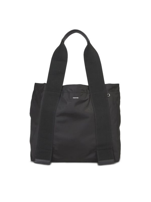 Calvin Klein Calvin Klein Torbica Wide Strap Nylon Shopper Lg K60K611044 Crna