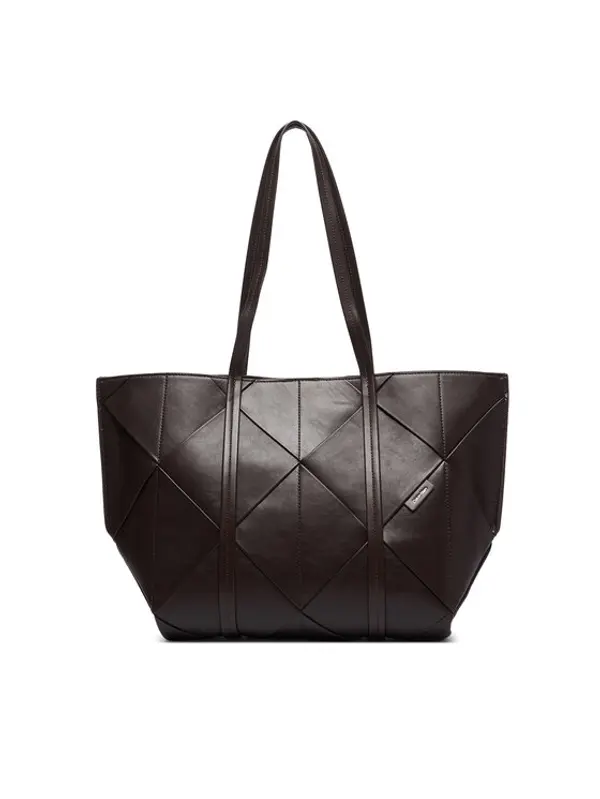 Calvin Klein Calvin Klein Torbica Woven Medium Carryall LV04F3548G Smeđa