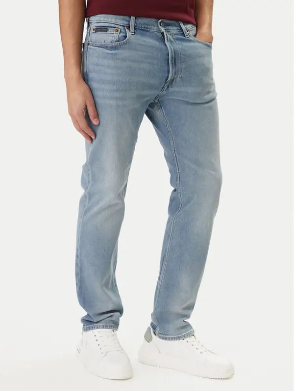 Calvin Klein Calvin Klein Traperice LV04RD900G Plava Slim Fit