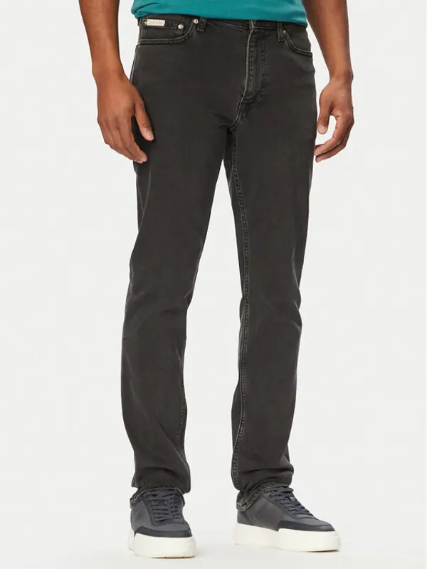 Calvin Klein Calvin Klein Traperice LV04RF758G Crna Straight Leg