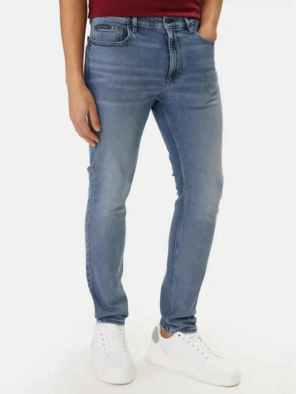 Calvin Klein Calvin Klein Traperice LV04RF950G Plava Slim Taper Fit