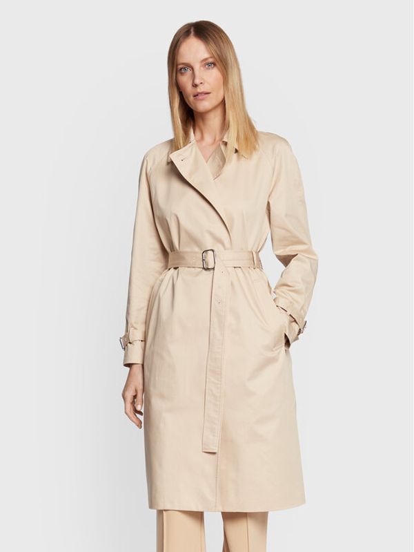 Calvin Klein Calvin Klein Trench Essential K20K204999 Bež Regular Fit
