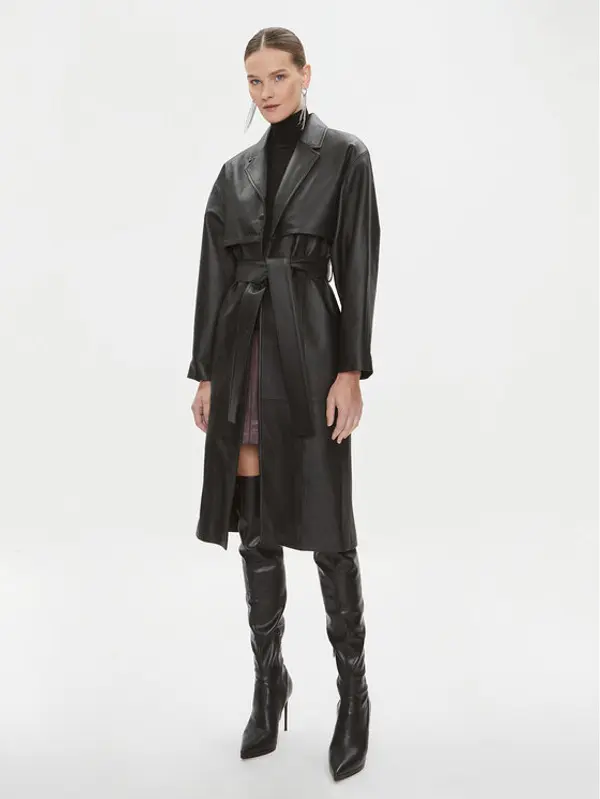 Calvin Klein Calvin Klein Trench K20K206719 Crna Regular Fit