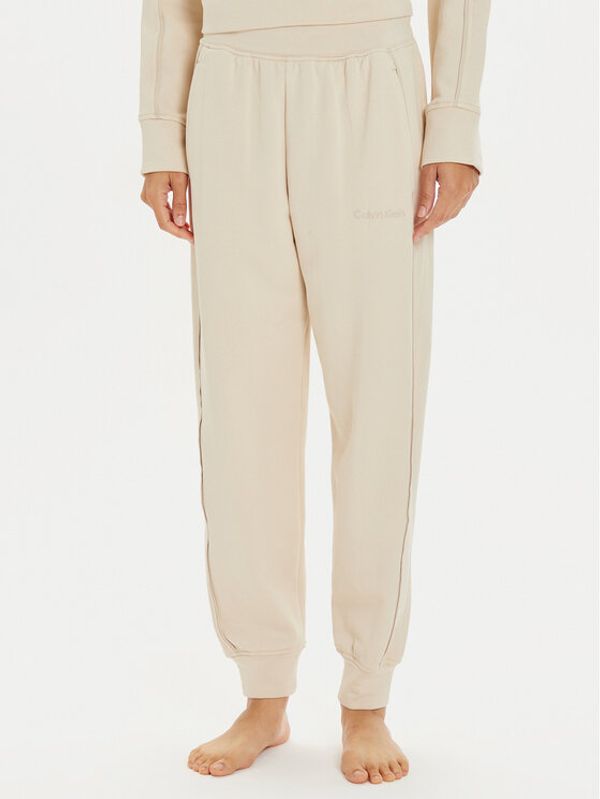 Calvin Klein Underwear Calvin Klein Underwear Donji dio trenerke 000QS7262E Bež Regular Fit