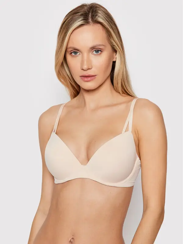 Calvin Klein Underwear Calvin Klein Underwear Grudnjak push-up 000QF6016E Écru