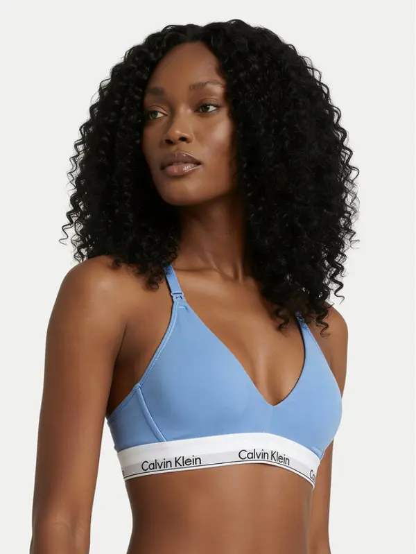Calvin Klein Underwear Calvin Klein Underwear Grudnjak za dojenje LV00QF8506 Svijetloplava