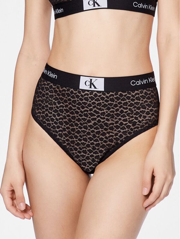 Calvin Klein Underwear Calvin Klein Underwear Klasične gaćice s visokim strukom 000QF7177E Crna