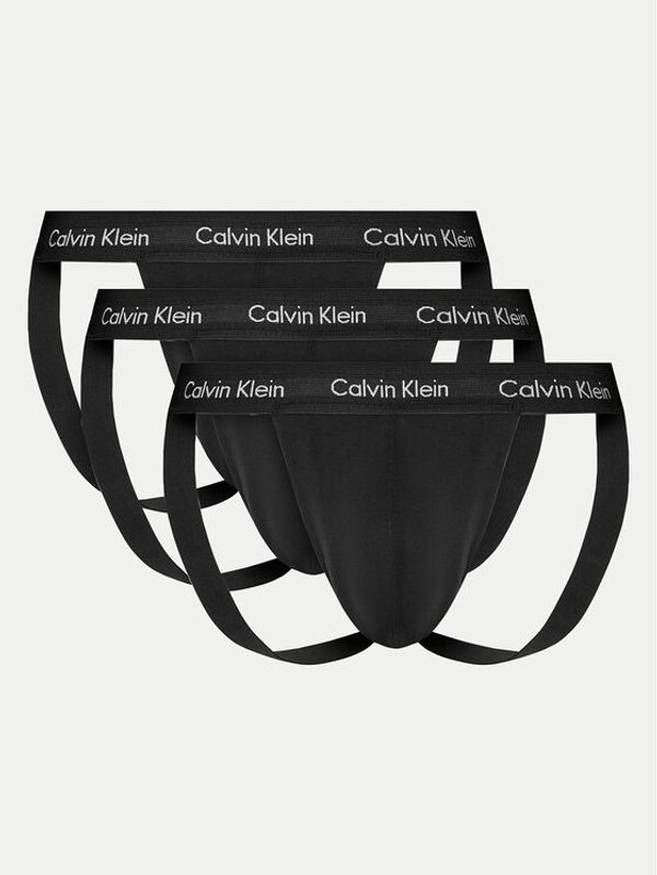 Calvin Klein Underwear Calvin Klein Underwear Komplet od 3 para gaćica Jock Strap  000NB2623A Crna