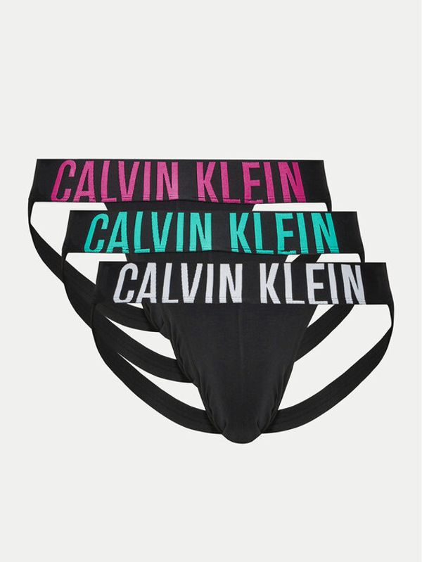 Calvin Klein Underwear Calvin Klein Underwear Komplet od 3 para gaćica Jock Strap  000NB3606A Crna