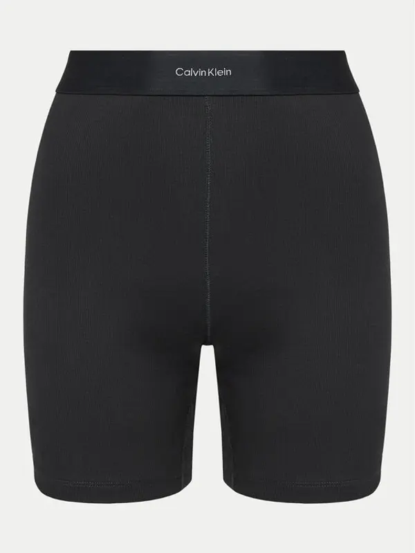 Calvin Klein Underwear Calvin Klein Underwear Kratke pidžama hlače 000QS7216E Crna Slim Fit