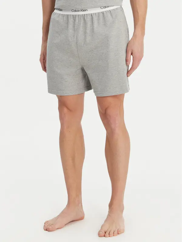 Calvin Klein Underwear Calvin Klein Underwear Kratke pidžama hlače LV00NM2927 Siva Relaxed Fit