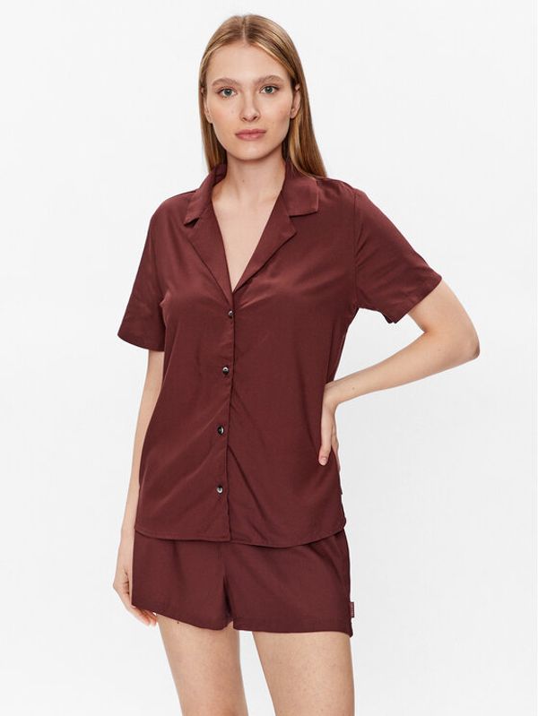 Calvin Klein Underwear Calvin Klein Underwear Pidžama 000QS6967E Smeđa Regular Fit