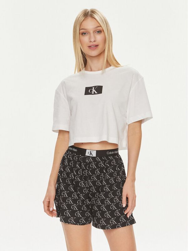 Calvin Klein Underwear Calvin Klein Underwear Pidžama 000QS7180E Tamnoplava Relaxed Fit