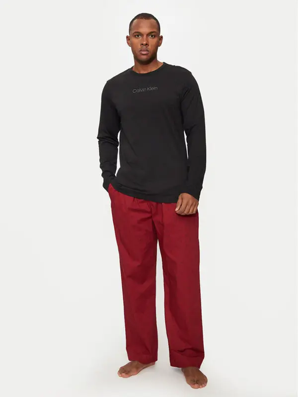 Calvin Klein Underwear Calvin Klein Underwear Pidžama hlače 000NM2781E Crvena Relaxed Fit