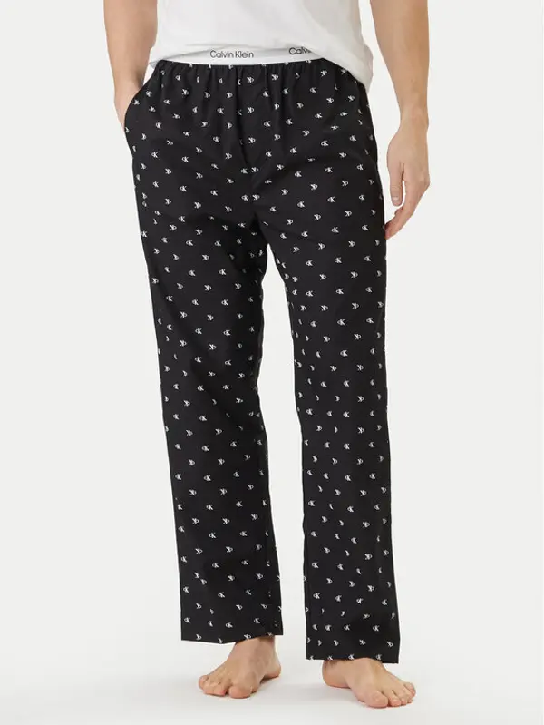Calvin Klein Underwear Calvin Klein Underwear Pidžama hlače LV00NM2830 Crna Relaxed Fit