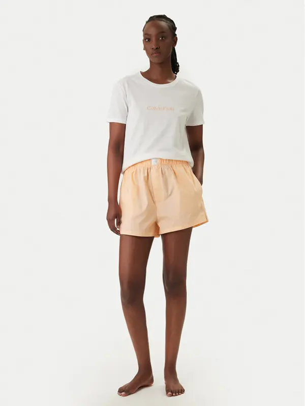 Calvin Klein Underwear Calvin Klein Underwear Pidžama LV00QS7655 Svijetlo narančasta Regular Fit
