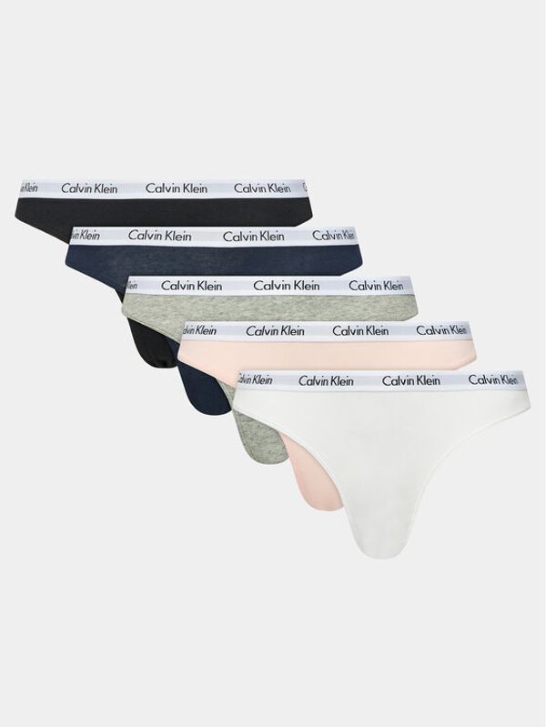 Calvin Klein Underwear Calvin Klein Underwear Set od 5 pari klasičnih gaćica 000QD3586E Šarena