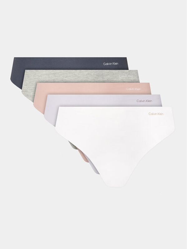Calvin Klein Underwear Calvin Klein Underwear Set od 5 pari tangica 000QD5224E Šarena