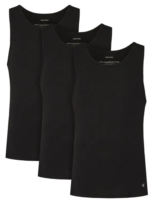Calvin Klein Underwear Calvin Klein Underwear Set potkošulja bez rukava﻿ Tank 3Pk LV00NB4184 Crna Slim Fit