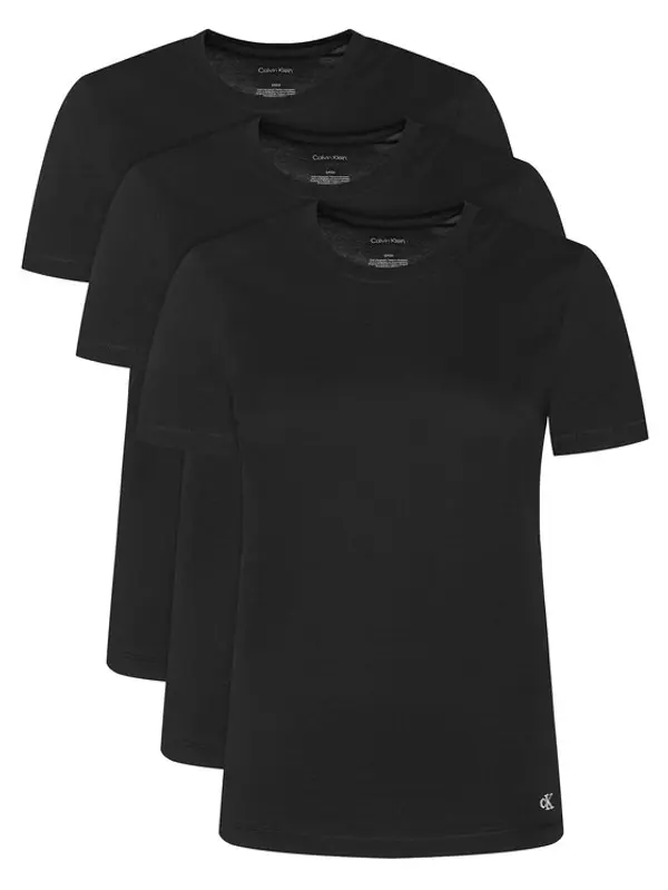 Calvin Klein Underwear Calvin Klein Underwear Set t-shirt majica﻿ LV00QS7485 Crna Regular Fit