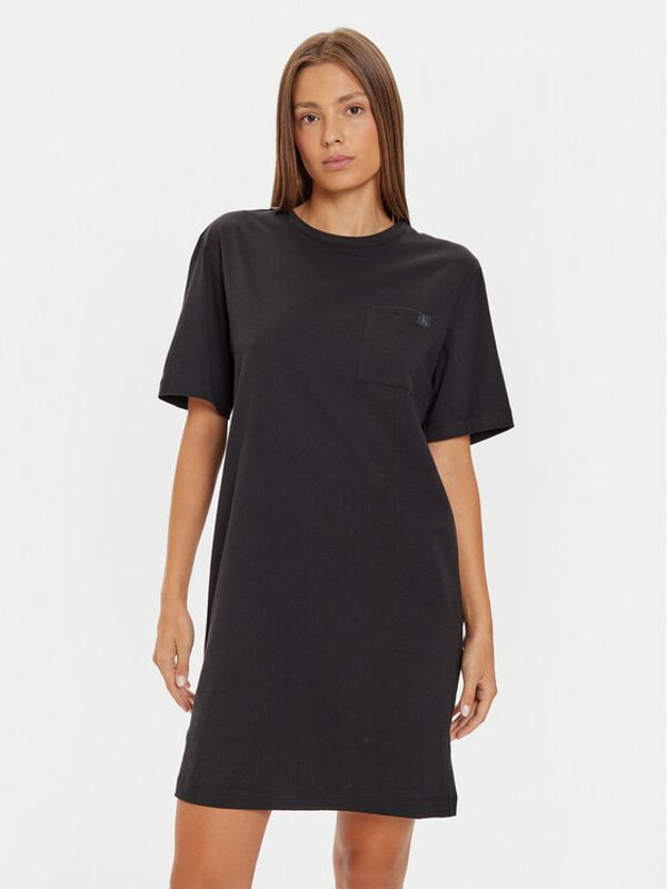 Calvin Klein Underwear Calvin Klein Underwear Spavaćica 000QS7408E Crna Relaxed Fit