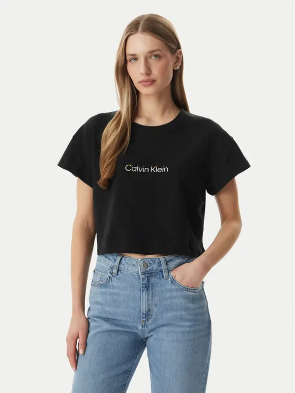 Calvin Klein Underwear Calvin Klein Underwear T-shirt LV00QS7656 Crna Boxy Fit
