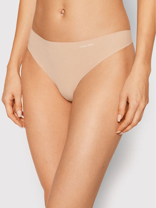 Calvin Klein Underwear Calvin Klein Underwear Tangice 0000D3428E Bež