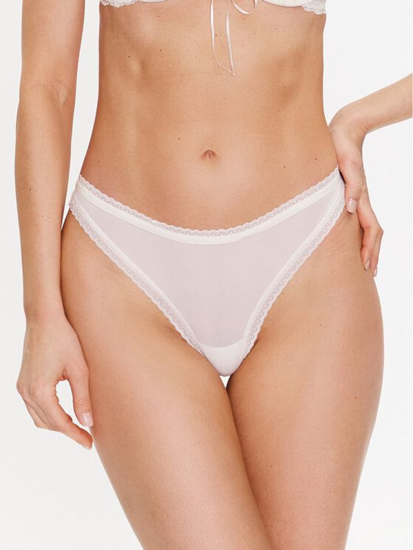 Calvin Klein Underwear Calvin Klein Underwear Tangice 000QD3763E Écru