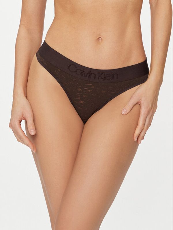 Calvin Klein Underwear Calvin Klein Underwear Tangice 000QF7287E Smeđa
