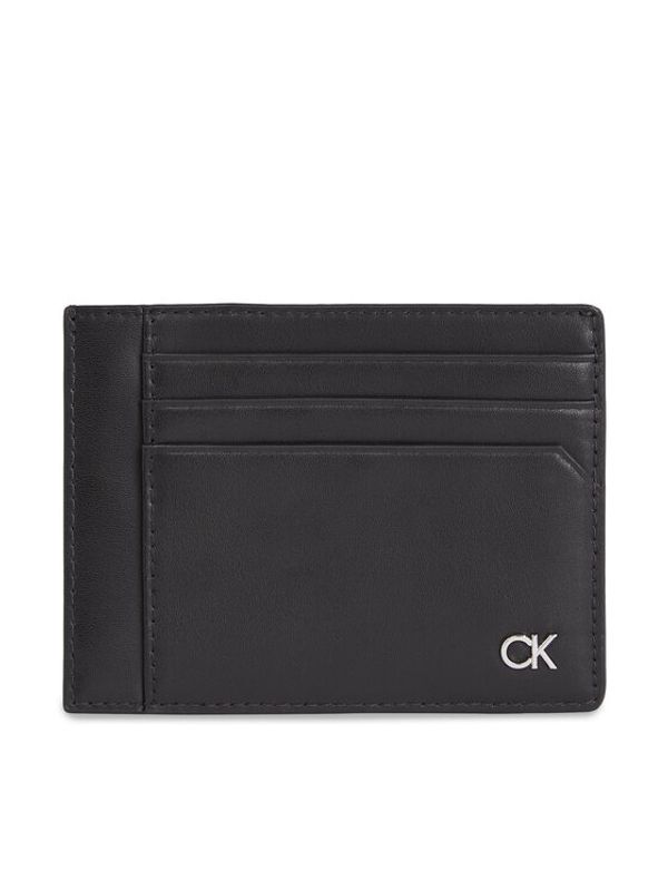 Calvin Klein Calvin Klein Veliki muški novčanik Metal Ck K50K511686 Crna