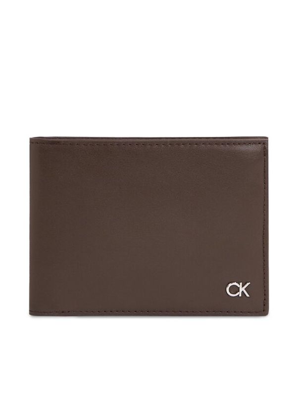 Calvin Klein Calvin Klein Veliki muški novčanik Metal Ck K50K511689 Crna