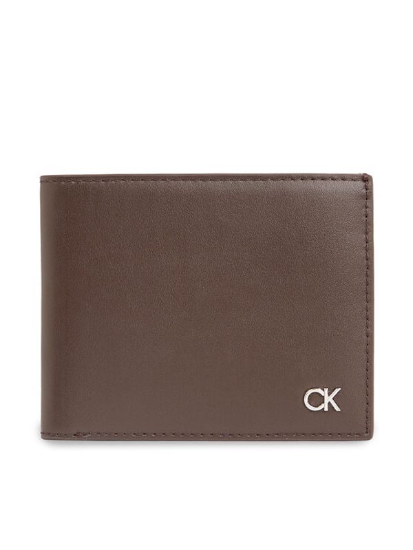 Calvin Klein Calvin Klein Veliki muški novčanik Metal Ck K50K511692 Crna