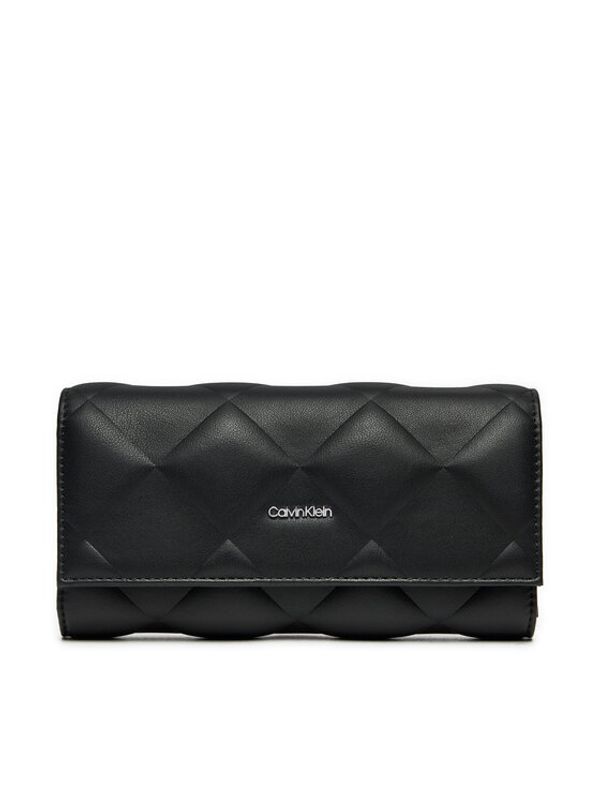 Calvin Klein Calvin Klein Veliki ženski novčanik K60K612899 Crna