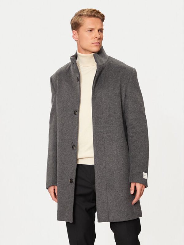 Calvin Klein Calvin Klein Vuneni kaput K10K113665 Siva Slim Fit