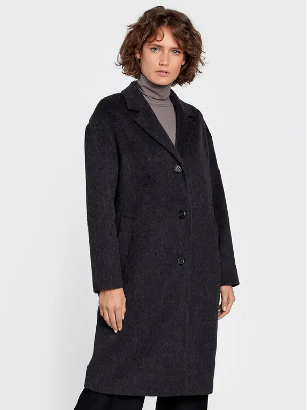 Calvin Klein Calvin Klein Vuneni kaput K20K204629 Siva Regular Fit